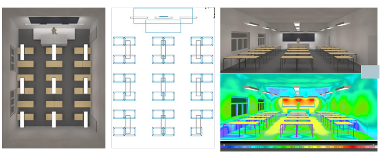 健康光環境於丹要的不僅僅是（shì）專業的照（zhào）明產品，更需要專業的定（dìng）製化照明（míng）設計方案