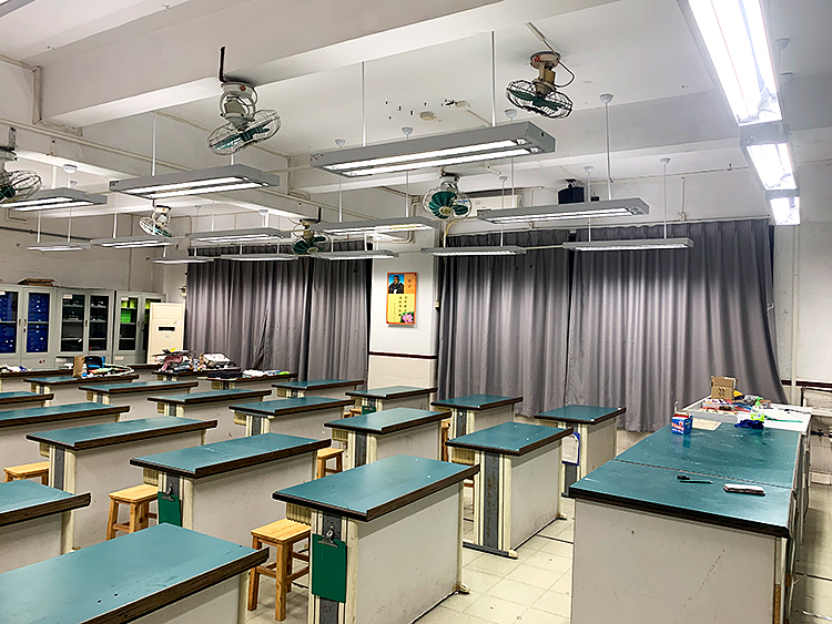 物理實驗室專用護（hù）眼（yǎn）燈光改造（zào）